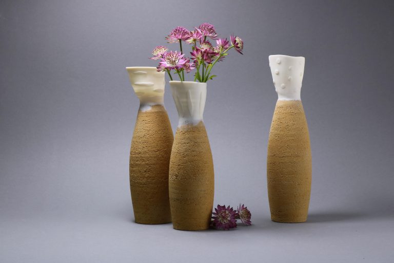 Ton und Porzellan Vasen